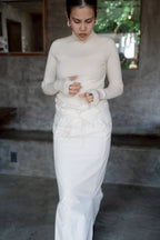 KO9（こきゅう）ホリスティックウェア Airy turtleneck | エアリータートルネックコーディネート例