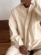 KO9（こきゅう）ホリスティックウェア Smily jacket shirt | スマイリージャケットシャツ