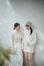 KO9（こきゅう）ホリスティックウェア Airy turtleneck | エアリータートルネックコーディネート例