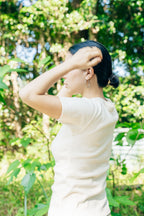 KO9（こきゅう）ホリスティックウェア Daily T-shirt | デイリーティーシャツ 着用画像 コーディネート例