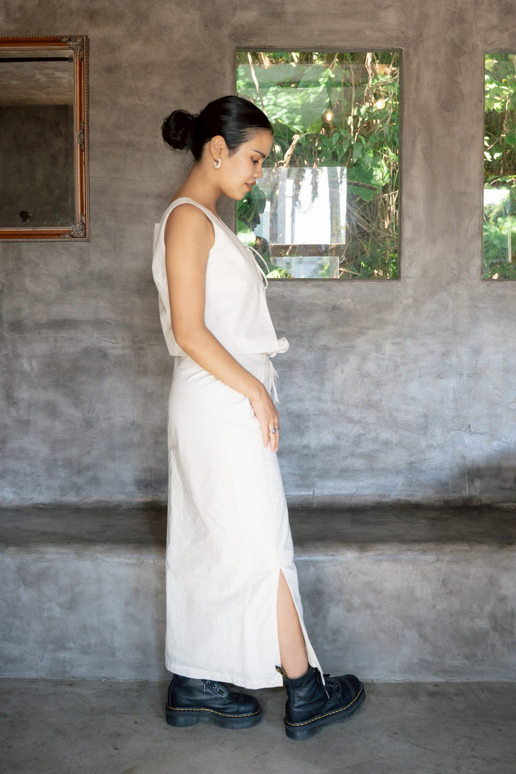 KO9（こきゅう）ホリスティックウェア Fairy skirt | フェアリースカート 着用画像 コーディネート例