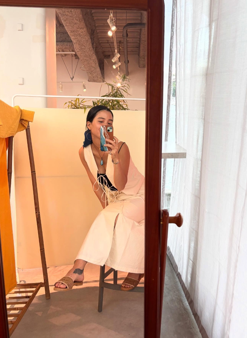 KO9（こきゅう）ホリスティックウェア Fairy skirt | フェアリースカート 着用画像 コーディネート例