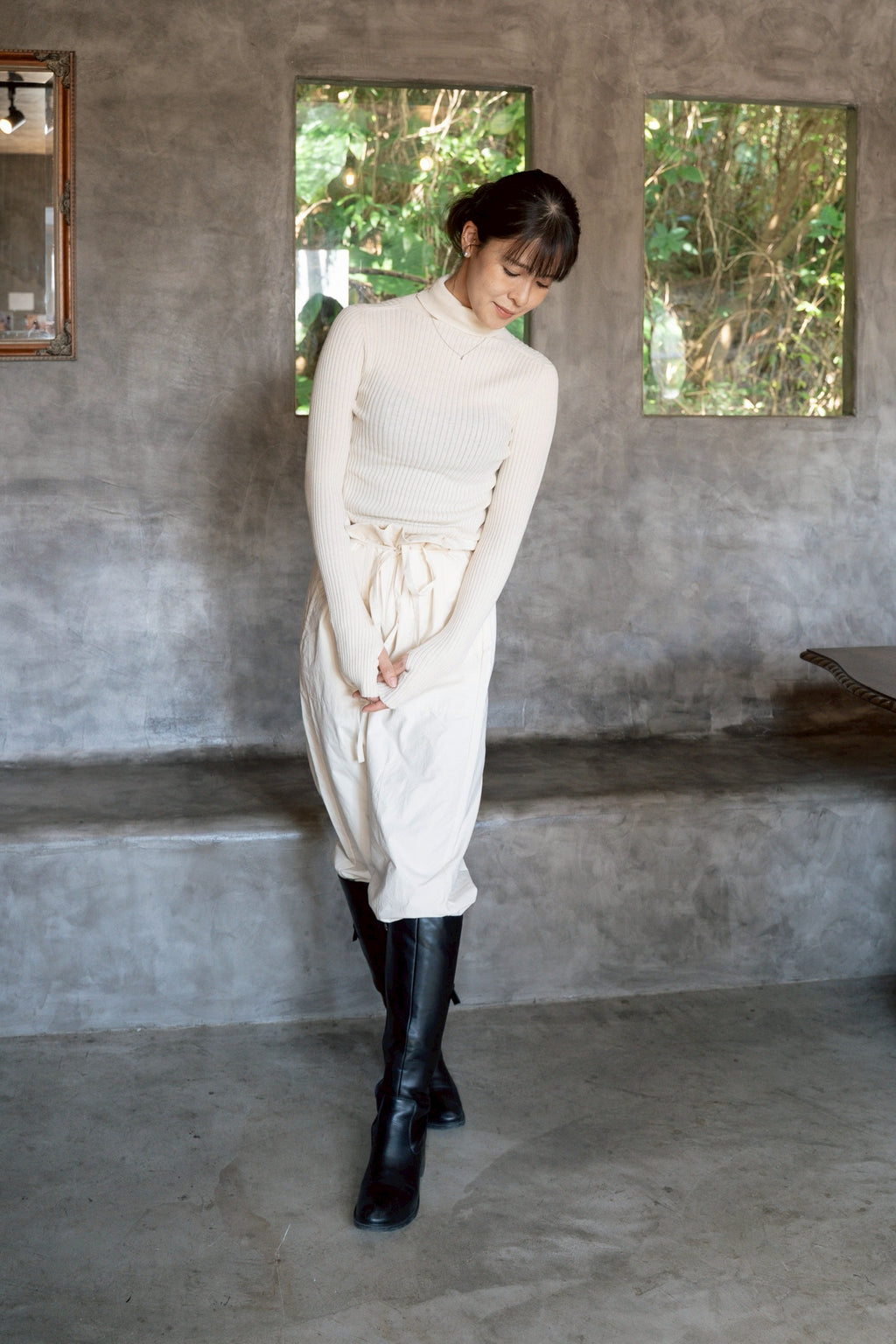 KO9（こきゅう）ホリスティックウェア Sunny pants | サニーパンツ 着用画像 コーディネート例 男女兼用 ユニセックス